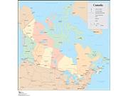 Canada Wall Map
