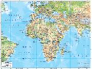 Africa Physical Map