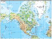 North America Physical Map