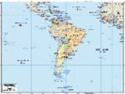 South America Political Map