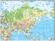Asia Physical Map
