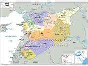 Syria Political Map