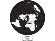 World Simplified Wall Map