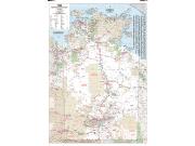 Northern Territory Wall Map