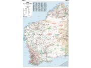 Western Australia Wall Map