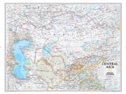 Central Asia Wall Map