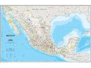 Mexico Political Wall Map