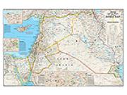 Middle East Political Wall Map
