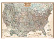 Us Executive Wall Map