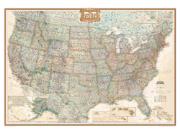 US Executive Wall Map
