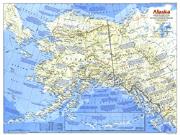 Alaska 1984 Wall Map