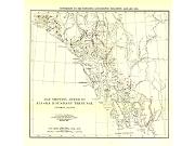 Alaska Boundary Tribunal 1904 Wall Map