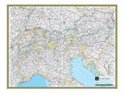 The Alps Wall Map