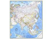 Asia 1971 Wall Map
