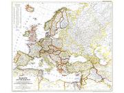 Europe 1949 Wall Map