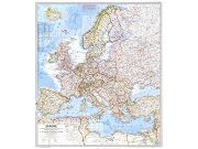 Europe 1969 Wall Map