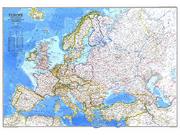 Europe 1983 Wall Map