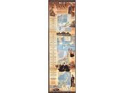 Historical Japan 1984 Wall Map