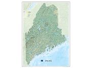Maine Wall Map