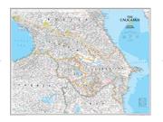 The Caucasus Wall Map