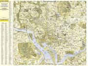 Washington DC 1948 Wall Map