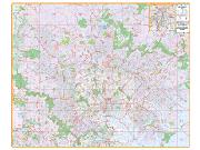 Baltimore, MD Wall Map