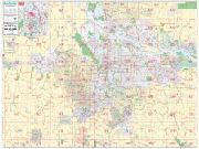 Portland, OR Wall Map