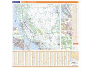 Western US Regional Wall Map