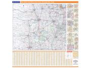 Central Great Plains and Mississippi River Valley Regional Wall Map