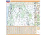 Pacific Northwest and Northern Rockies U.S. Regional Wall Map
