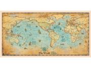 Antique World Wall Map