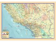 Southern California Wall Map