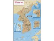 Korean War Wall Map