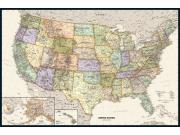 Legacy US Wall Map