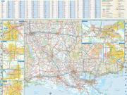 Louisiana Wall Map