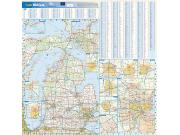 Michigan Wall Map