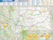 Montana Wall Map
