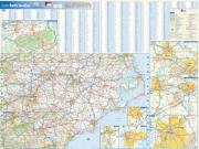 North Carolina Wall Map