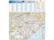 South Carolina Wall Map