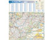 West Virginia Wall Map