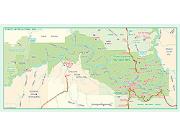 Grand Canyon National Park Wall Map