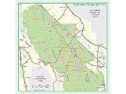 Death Valley National Park Wall Map