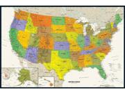 Contemporary USA Wall Map from GeoNova