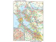 San Francisco, CA Wall Map