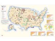 US Resources Wall Map