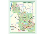 Zion National Park Wall Map