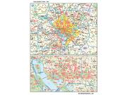 Washington DC Wall Map