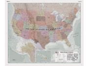 USA Executive Wall Map