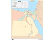 Egypt Wall Map