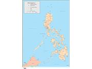 Philippines Wall Map